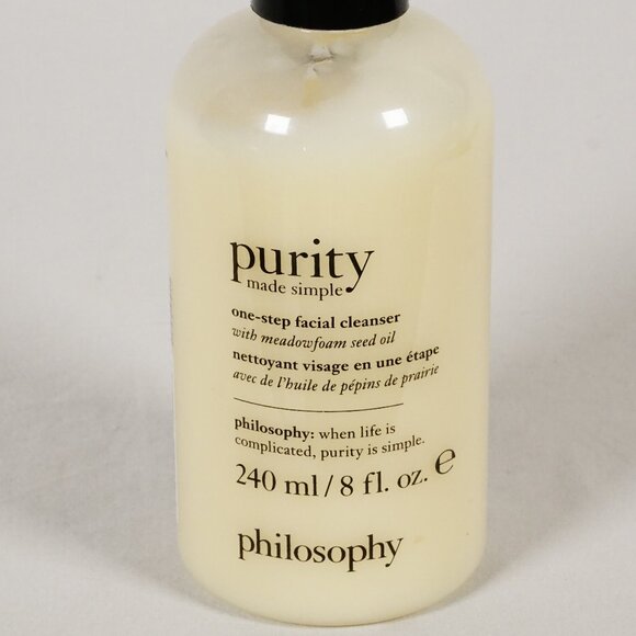 Philosophy Purity Made Simple One Step Facial Cleanser 8 Fl Oz NEW! - Picture 1 of 7
